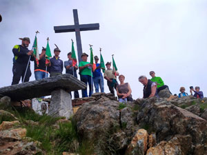 CAI Verbano - 30^ Festa della Croce al Monte Zeda: momenti di raccoglimento